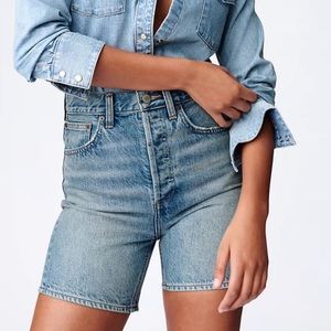 ❌ SOLD: Denim Forum The Joni Mid Thigh Short